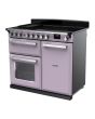 Rangemaster ESDL100EIPHTH/CM1 Estel Deluxe 100cm Induction Range Cooker, Heather/Chrome