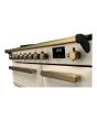 Rangemaster ESDL90EIPPCR/AB1 Estel Deluxe 90cm Induction Range Cooker, Pale Cream/Antique Brass