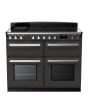 Rangemaster ESDLB110EIPSLT/CM1 Estel Deluxe 110cm BC Induction Range Cooker, Slate/Chrome