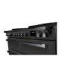 Rangemaster ESDLB110EIPSLT/CM1 Estel Deluxe 110cm BC Induction Range Cooker, Slate/Chrome