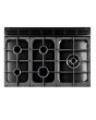 Rangemaster KCH100DFFCRC KITCHENER 100cm Dual Fuel Range Cooker, Cream