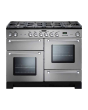 Rangemaster KCH110NGFSS/C (116710) KITCHENER 110cm Gas Range Cooker, S Steel/Chrome