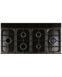 Rangemaster KCH110NGFSS/C (116710) KITCHENER 110cm Gas Range Cooker, S Steel/Chrome