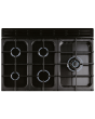 Rangemaster KCH90NGFCR/C (116760) KITCHENER 90cm Gas Range Cooker, Cream/Chrome