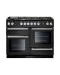 Rangemaster NEX110DFFCB/C Nexus 110cm Dual Fuel Cooker, Charcoal Black