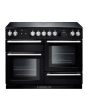 Rangemaster NEX110EIBLC (104830) 110cm Induction Range Cooker in Black/Chrome Trim
