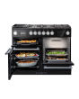 Rangemaster NEX110SODFFIVC (119800) Nexus Steam 110cm Dual Fuel Range Cooker Ivory/Chrome