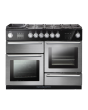 Rangemaster NEX110SODFFSSC (119770) Nexus Steam 110cm Dual Fuel Range Cooker, SS/C