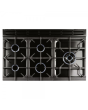 Rangemaster 97570 (PDL100DFFCR/C) PROFESSIONAL DELUXE 100cm Dual Fuel Cooker, Cream/C