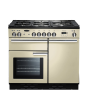 Rangemaster 111790 PROP100NGFCR PROFESSIONAL PLUS 100cm Gas Range Cooker, Cream