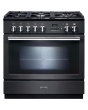 Rangemaster PROP90FXPDFFSL/C (124140) PROFESSIONAL PLUS FXP 90cm Cooker, Slate/Chrome