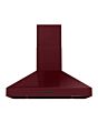 Rangemaster RDLXHD100PBOR/AB1 Rangemaster Deluxe Hood 100cm Bordeux / Antique Brass