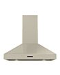 Rangemaster RDLXHD100PPCR/CM1 Rangemaster Deluxe Hood 100cm Pale Cream / Chrome