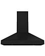 Rangemaster RDLXHD110PCBL/AB1 Deluxe Hood 110cm Charcoal Black / Antique Brass