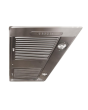 Rangemaster 83500 (REXT720) 72cm Integrated Cooker Hood Finshed Stainless Steel