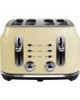 Rangemaster RMCL4S201CM 4 Slice Toaster - Matte Cream