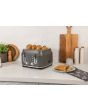 Rangemaster RMCL4S201GY 4 Slice Toaster - Matte Slate Grey