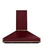 Rangemaster RPREHD100PBOR/AB1 Prestige Hood 100cm Bordeux / Antique Brass