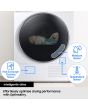 Samsung DV90CGC0A0ABEU 9kg Heat Pump Tumble Dryer - Black