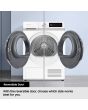 Samsung DV90CGC0A0ABEU 9kg Heat Pump Tumble Dryer - Black