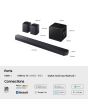 Samsung HW-Q930F/XU 9.1.4ch Q-Series Soundbar with Subwoofer & Rear Speakers - Titan Black