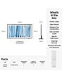 Samsung QE75LS03HWUXXU 75inch 4K The Frame Pro Neo QLED 4K Vision AI Smart TV Art Mode + Wall Mount TV