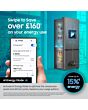 Samsung RB38C636DB1 Fridge Freezer - 59.5cm Black