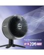 Shark 307FA150UK FlexBreeze TableMate Indoor to OutdoorTabletop Fan - Winter Fog