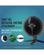 Shark 307FA150UK FlexBreeze TableMate Indoor to OutdoorTabletop Fan - Winter Fog