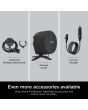 Shark 307FA150UK FlexBreeze TableMate Indoor to OutdoorTabletop Fan - Winter Fog