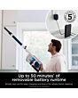 Shark IZ380UK PowerPro Cordless Stick Vacuum Cleaner - 50 Minutes Run Time - Navy Metallic