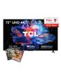 TCL 75V6C-UK 75inch 4K Direct LED HDR TV Google TV