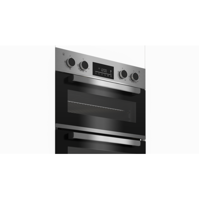 Beko CDFY22309X 60cm A Rated Built In Electric Double Oven