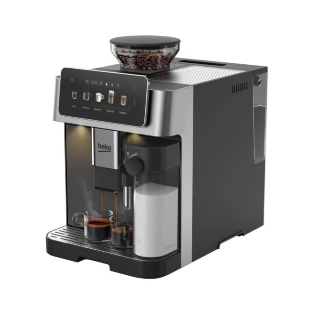 Beko CEG8564X CaffeExperto Series Espresso Machine with Integrated Grinder - Silver