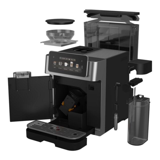 Beko CEG8564X CaffeExperto Series Espresso Machine with Integrated Grinder - Silver