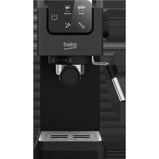 Beko CaffeExperto Manual Espresso with Steam Wand - Black