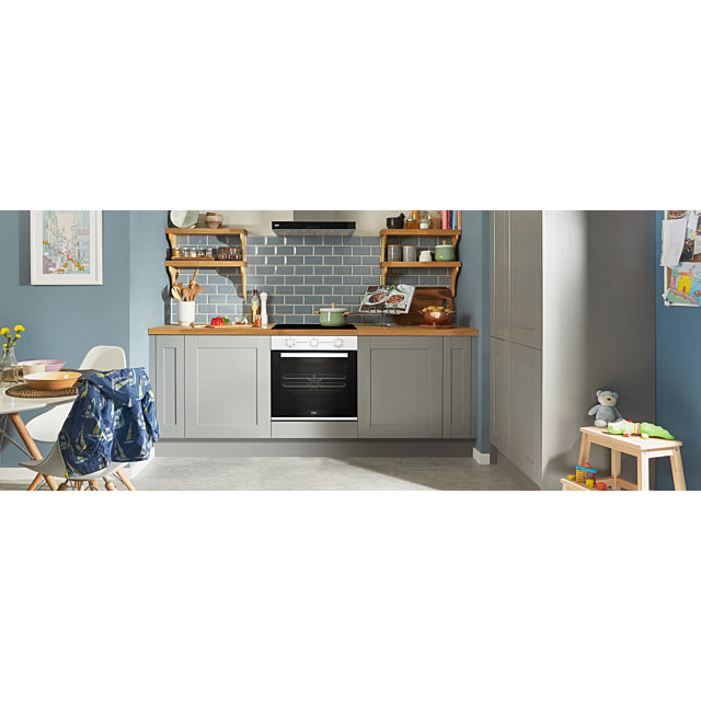 Beko CIFY71W 60cm Single Built In Electric Oven in White