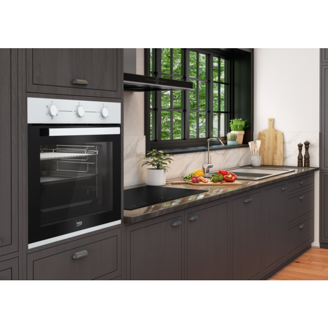 Beko CIFY71W 60cm Single Built In Electric Oven in White