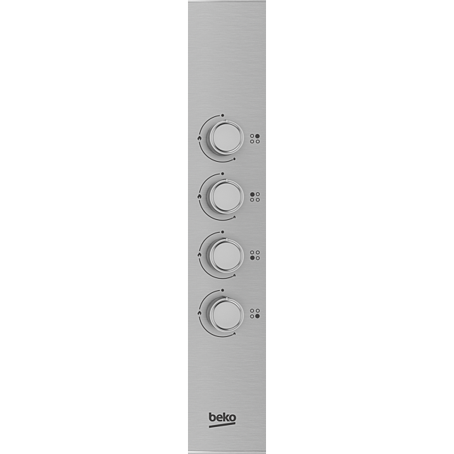 Beko CIHYG21SX 60cm 4 Gas Hob Burner in Stainless Steel