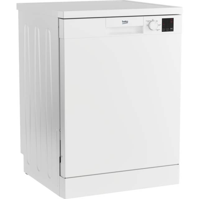 Beko DVN05C20W A++ Rated 60cm Full Size Dishwasher in White