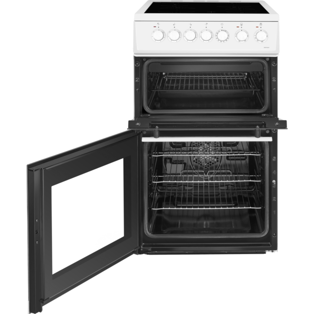 Beko EDVC503W 50cm Electric Cooker with Double Oven, White