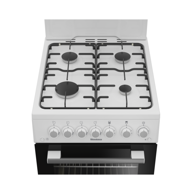 Blomberg GGS9151W 50cm Single Oven Gas Cooker in White