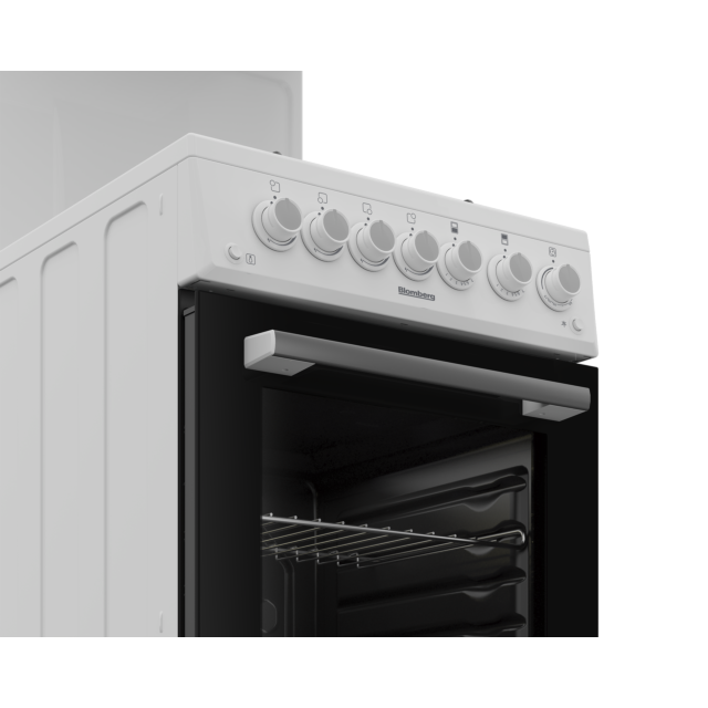 Blomberg GGS9151W 50cm Single Oven Gas Cooker in White