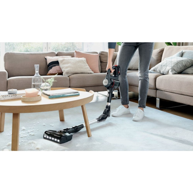 Bosch BCS71HYGGB Cordless Vacuum Cleaner 60 Minutes Run Time - White/Aqua