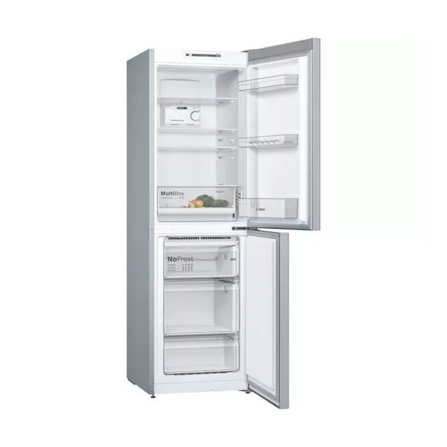 Bosch KGN34NLEAG 60cm 50/50 No Frost Fridge Freezer - Silver