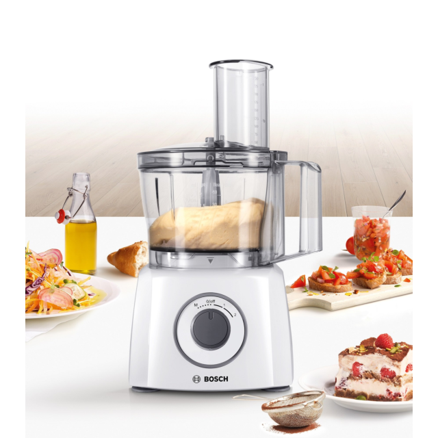 Bosch MCM3100WGB 700W MultiTalent 3 Food processor, White