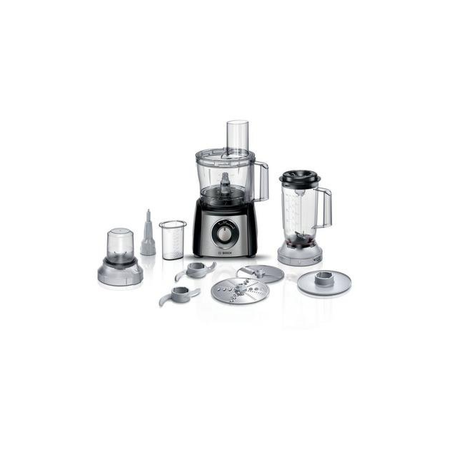 Bosch MCM3501MGB 800W MultiTalent 3 Food processor, Brushed stainless