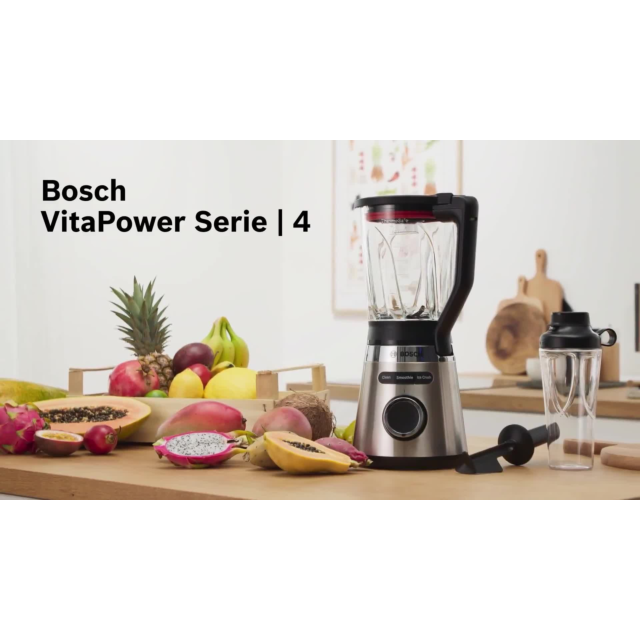 Bosch MMB6174SG VitaPower Serie 4 1200W ProPerformance Blender