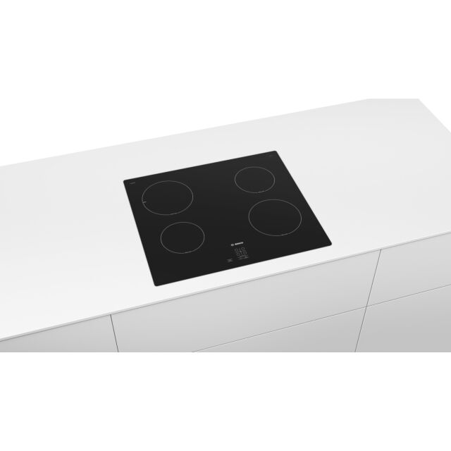 Bosch PUG61RAA5B Serie 2 60cm 4 Zone Induction Hob in Black