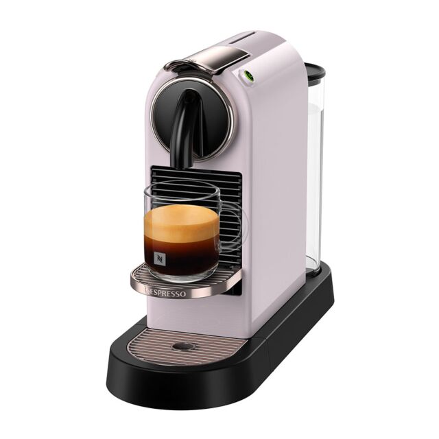 Delonghi EN167.P Nespresso Citiz Coffee Machine, Rose Pink